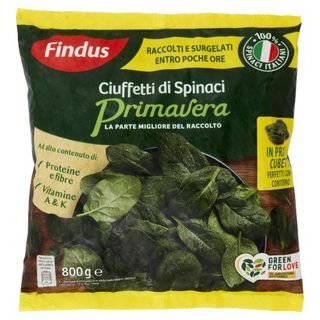 Findus Ciuffetti Di Spinaci Primavera 800 G - 143997