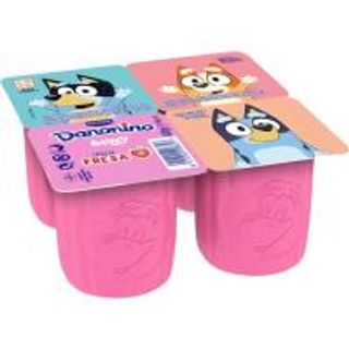 Yogur Danonino Maxi De Fresa 4X100 Gr. (8351066)