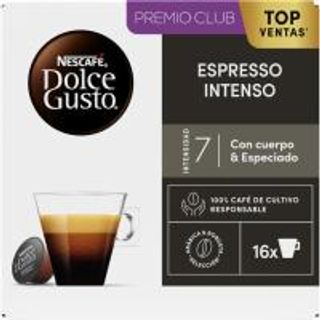 Café Espresso Intenso Nescafé Dolce Gusto Caja 16 Monodosis (10480788)