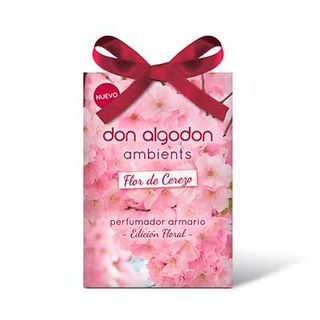 Ambientador De Armario Cerezo Don Algodón, Pack 1 Ud. (8436559712118)