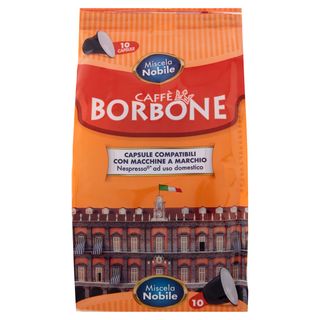 Caffè Borbone Miscela Nobile Capsule Compatibili Nespresso* 10 X 5 G