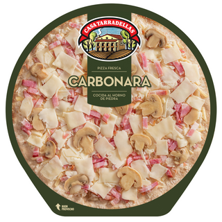 Pizza Casa Tarradellas carbonara 400 gr