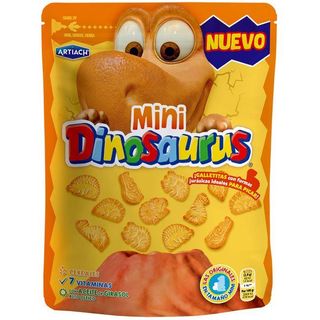 Galleta mini dinosaurus cereales ARTIACH, bolsa 196 g (26771451)