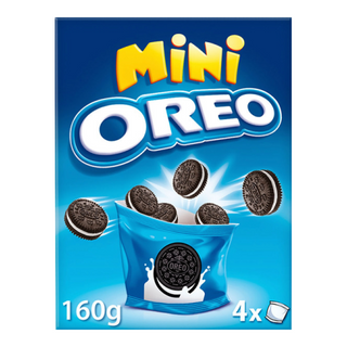 Galletas Oreo Minis De Cacao Rellenas De Crema 160Gr