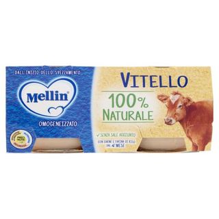 Mellin Omogeneizzato Di Carne Di Vitello 2 X 80 G - 071902