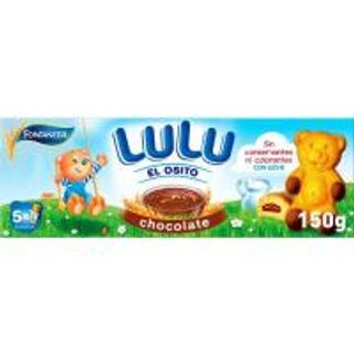 Bizcocho Relleno De Chocolate Lu Ositos Lulu , Caja 150 G (10420644)