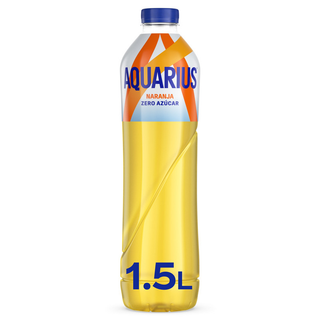 Aquarius Zero Azúcar Naranja 1.5L Botella