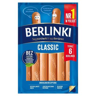 Berlinki Classic Parówki 270 g