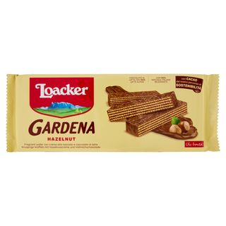 Loacker Gardena Hazelnut Wafer ricoperti di Cioccolato al Latte con crema alla Nocciola Wafers 200g