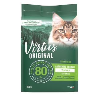 Virtus cat sterilised authentic formula 850g