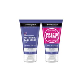 Crema de manos antiedad NEUTROGENA, pack 2x75 ml (305381)