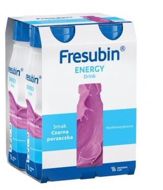 Fresubin Energy Drink o smaku czarnej porzeczki 4 x 200 ml
