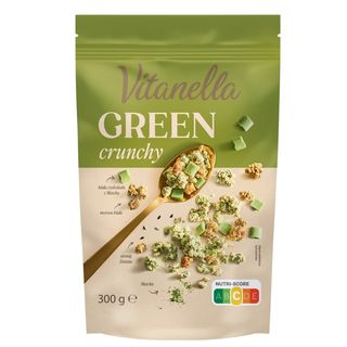 Vitanella Green Crunchy morwa biała, biała czekolada z Matcha 300 g