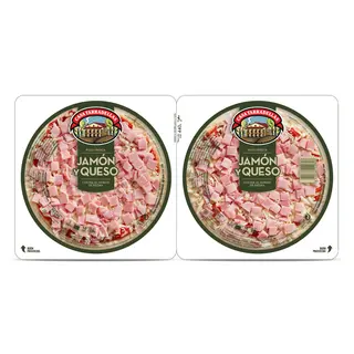 Pizza Jamón Y Queso Casa Tarradellas 2 X 225 G