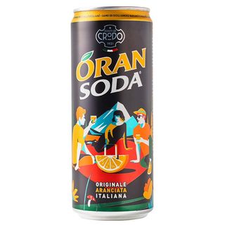 Fonti di Crodo Napój Gazowany Pomarańcza 330 ml