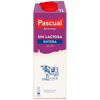 Leche Entera Sin Lactosa Pascual 1 Lt.
