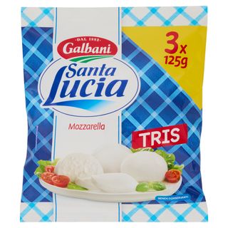 Galbani Santa Lucia Tris Mozzarella 3 x 125 g