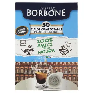 Caffè Borbone Miscela Decisa Cialde Compostabili 50 X 7,2 G - 126114