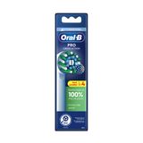 ORAL-B Recambio Cepillo Dental Pro Cross Action, 4Ud