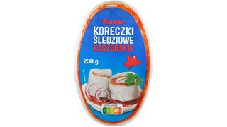 Auchan - Koreczki śledziowe kaszubskie - 230 g