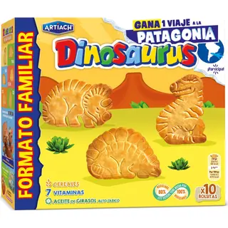 Galleta Cereales, Caja 10 Packs 411 G
