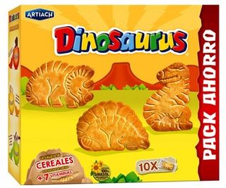 Galleta de Cereales con Forma de Dinosaurios Dinosaurus 411 G.