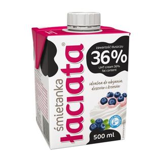 Łaciata Śmietanka UHT 36%, 500 ml