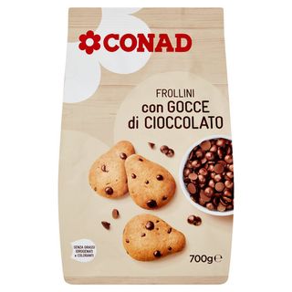 CONAD Frollini con Gocce di Cioccolato 700 g - 8003170061927