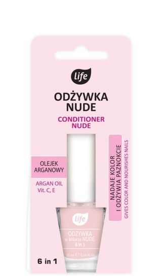 Life Nude odżywka do paznokci 6w1, nr 02