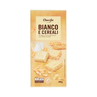 Ciocc. Bianco Nocc. Chocola' - bianco cereali