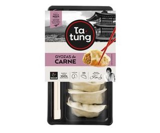 Dim Sum Gyoza de Carne Al Vapor Listas Calentar y Comer Ta-Tung 170 G.