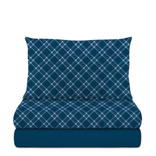 COMPLETO LETTO 1 PIAZZA SCOZZESE BLU 443