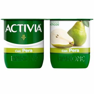 Yogur Con Peras Activia P-4X120G