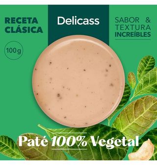 Paté Vegetal Delicass Receta Clásica 100 G