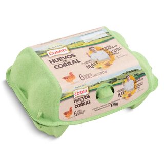 Huevos Camperos Medianos/Grandes M/L Coren 6 Unidades