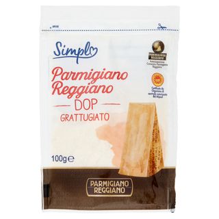 Simpl Parmigiano Reggiano DOP Grattugiato 100 g