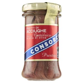 Consorcio Prestige Filetti di Acciughe Pesca del Cantábrico in olio di oliva 100 g
