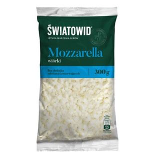Światowid Ser Mozzarella wiórki, 300 g