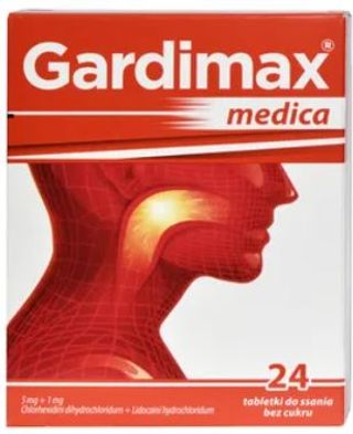 Gardimax Medica 5 mg + 1 mg 24 tabletek