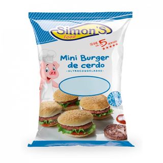 Hamburgue Cerdo Mini 1 Kil.Cv.