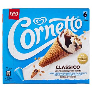Cornetto Algida Classico 6 Gelati 450 G