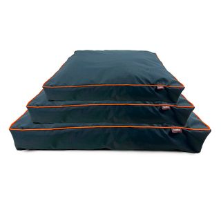 Leeby Colchón impermeable Antipelo gris para perros