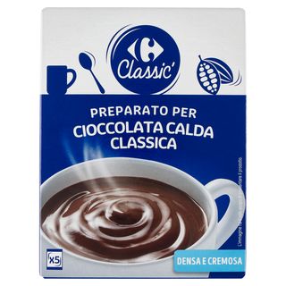 Carrefour Classic Preparato Per Cioccolata Calda Classica 5 X 25 G