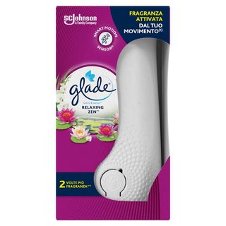 Glade Sense & Spray, Profumatore Ambiente con sensore di movimento, Fragranza Relaxing Zen 18 ml