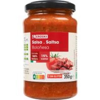 Salsa Boloñesa Eroski, 350 G (26202747)