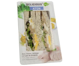Sandwich de Pan de Molde con Semillas Ñaming Delicious 200 G.