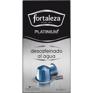 FORTALEZA Café Platinium Decafeinado Al Agua 10 Cápsulas