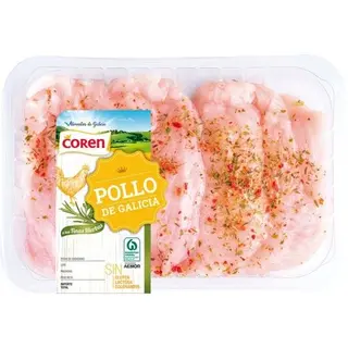 Filete De Pechuga De Pollo A Las Finas Hierbas Bandeja Peso Aproximado 460 G