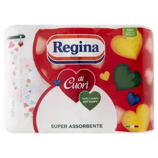 Regina Di Cuori Carta Cucina 3 Rotoli - 200410