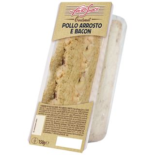 Tramezzino pollo e bacon fresco 150 gr